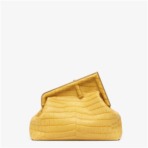 fendi first bag yellow|iprice fendi bag.